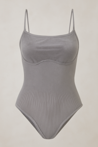 Sleeveless Bodysuit, Fit Bodysuit, Casual Athleisure