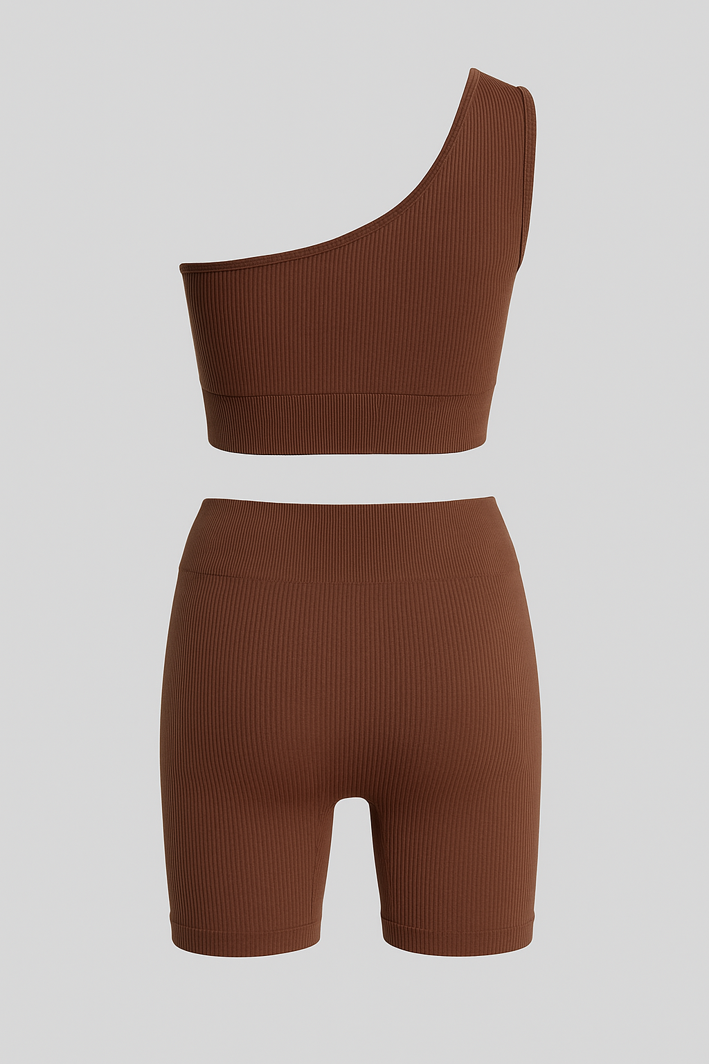 Casual Athleisure Seamless Top and Short Set OEM, ODM, OBM