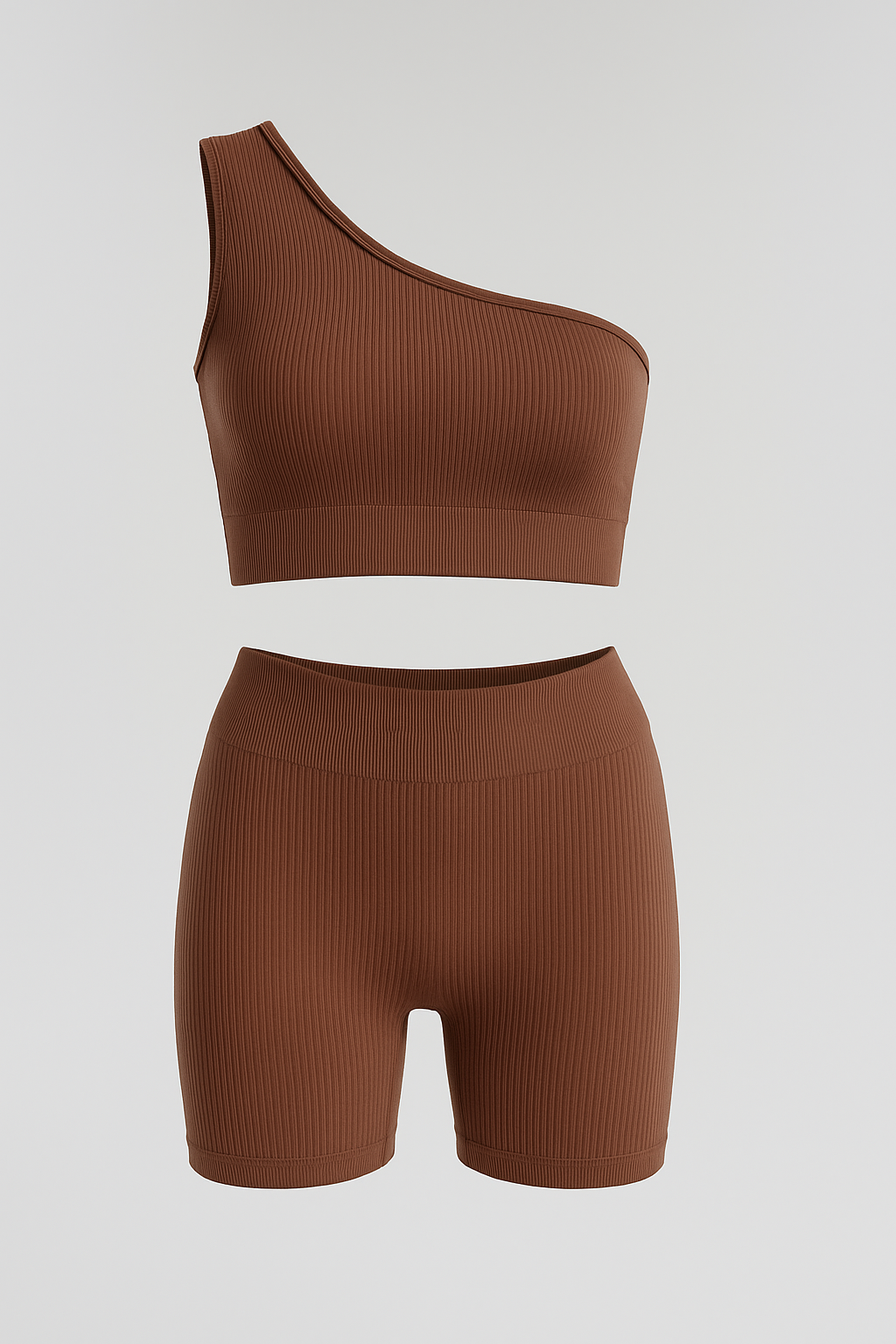 Casual Athleisure Seamless Top and Short Set OEM, ODM, OBM