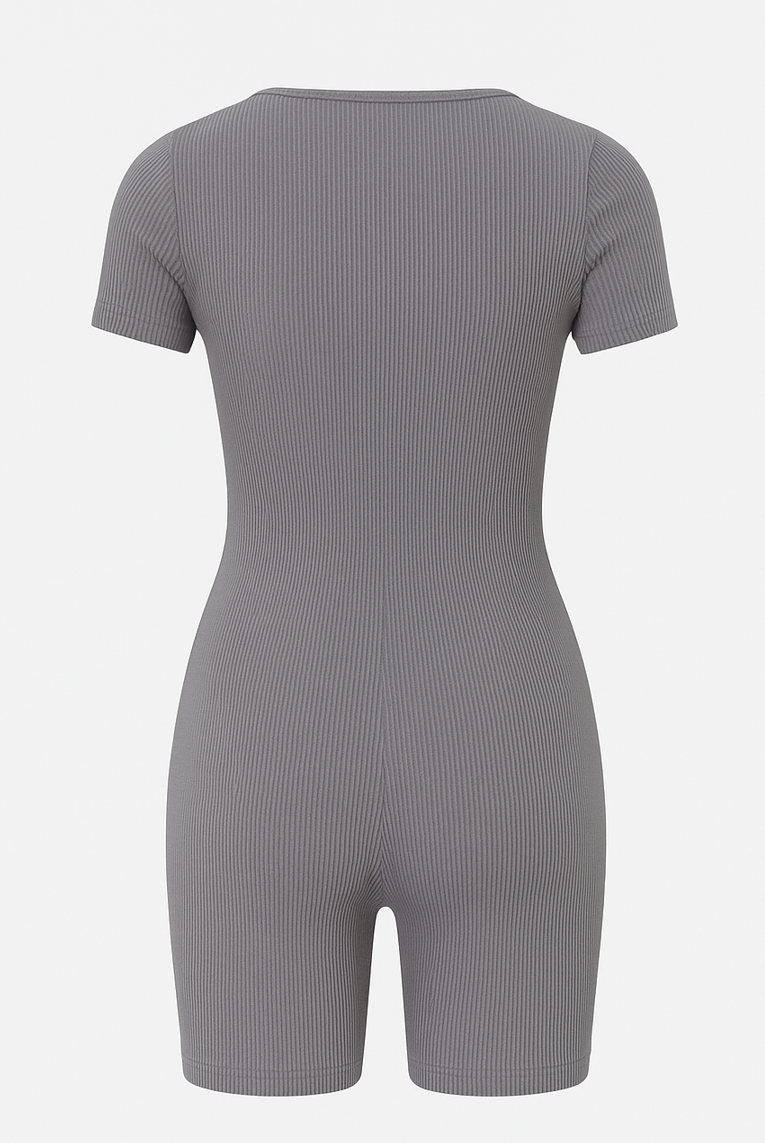 Casual Athleisure Customizable Stretch Bodysuit: Comfortable & Body-Shaped Fit OEM, ODM, OBM